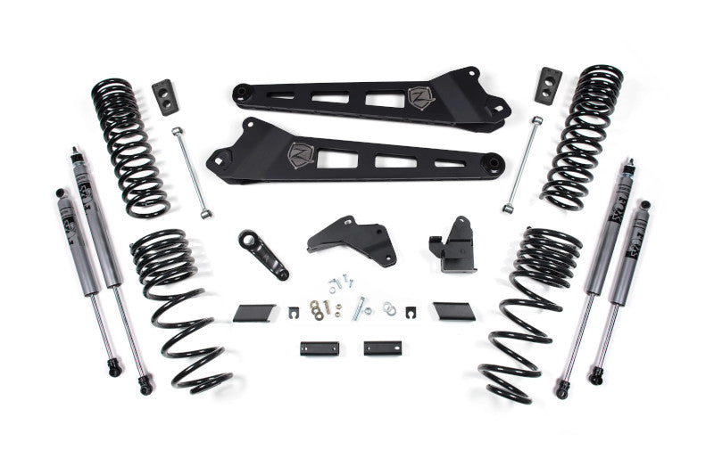 Zone Offroad D58F 6.5 inch Lift Kit with Radius Arm (FOX 2.0 Adventure Series) | 2014-2018 RAM 2500 6.7L Cummins