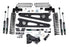 Zone Offroad F104N 4 inch Lift Kit with Radius Arm (Nitro Series) | 2017-2019 Ford F250/F350