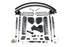 Zone Offroad F110F 6 inch Lift Kit with 4 inch Rear Lift Block Kit and Add-a-Leaf (FOX 2.0 Adventure Series) | 2017-2019 Ford F250/F350 6.7L Powerstroke