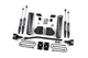 Zone Offroad F17 4 inch Lift Kit with Block Kit for 3-Leaf Main (No Shocks) | 2011-2016 Ford F250/F350 6.7L Powerstroke