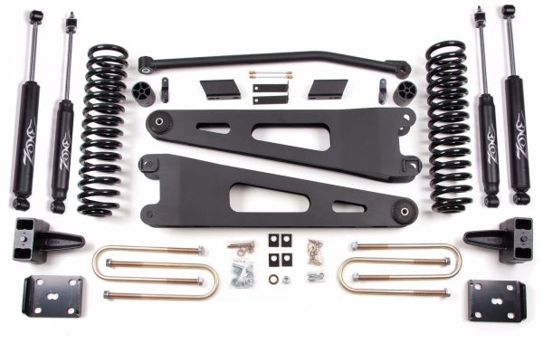 Zone Offroad Ford F21-F23 4 inch Radius Arm Suspension System | 2005-2007 Ford F250/F350 Powerstroke 4WD