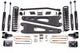 Zone Offroad Ford F21-F23 4 inch Radius Arm Suspension System | 2005-2007 Ford F250/F350 Powerstroke 4WD