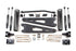 Zone Offroad Ford F25-F26-F27-F28 4 inch Radius Arm Suspension System | 2011-2015 Ford F250/F350 Powerstroke 4WD