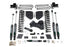 Zone Offroad F50N 4 inch Lift Kit with Block Kit for 3 Leaf Main (Nitro Series Shocks) | 2017-2019 Ford F250/F350 6.7L Powerstroke