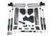 Zone Offroad F50N 4 inch Lift Kit with Block Kit for 3 Leaf Main (Nitro Series Shocks) | 2017-2019 Ford F250/F350 6.7L Powerstroke