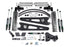 Zone Offroad F51F 6 inch Lift Kit with Block Kit for 2 Leaf Main (FOX 2.0 Adventure Series Shock) | 2017-2019 Ford F250/F350 6.7L Powerstroke
