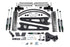 Zone Offroad F52 6 inch Lift Kit with Block Kit for 3 Leaf Main (No Shocks) | 2017-2019 Ford F250/F350 6.7L Powerstroke