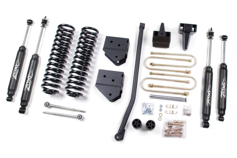 Zone Offroad F5N/F13N 4 inch Suspension System | 2005-2007 Ford F250/F350 Powerstroke 4WD