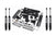 Zone Offroad F64N 7 inch Radius Arm Lift Kit with Nitro Shocks | 2020-2022 Ford F250/F350 Super Duty 4WD 6.7L Powerstroke