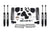 Zone Offroad F67N 6 inch Lift Kit with Nitro Shocks | 2020-2021 Ford F350 Super Duty 4WD/DRW Diesel