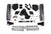 Zone Offroad F67 6 inch Lift Kit - No Shocks | 2020-2021 F350 Dually Diesel
