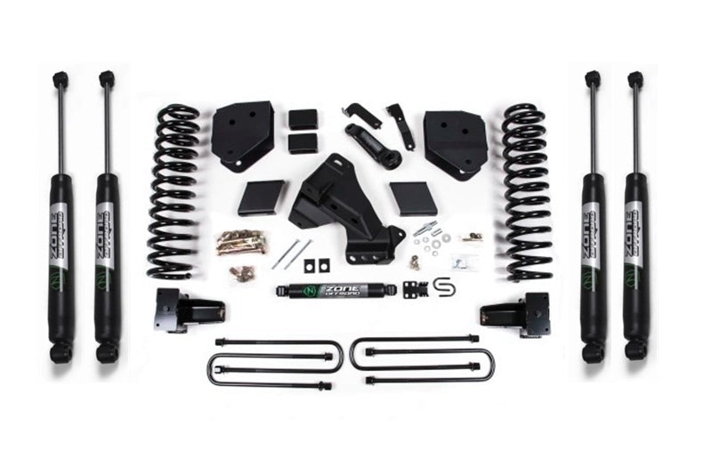 Zone Offroad F68N 6 inch Lift Kit with Nitro Shocks | 2020-2021 F350 Dually Diesel