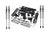Zone Offroad F69F 6 inch Radius Arm Lift Kit with Fox Shocks | 2020-2021 Ford F350 Super Duty 4WD/DRW 6.7L Powerstroke