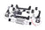 Zone Offroad F86 4 inch Lift Kit with Dual Stabilizer for 2 Leaf Main (No Shocks) | 2017-2019 Ford F250/F350 6.7L Powerstroke
