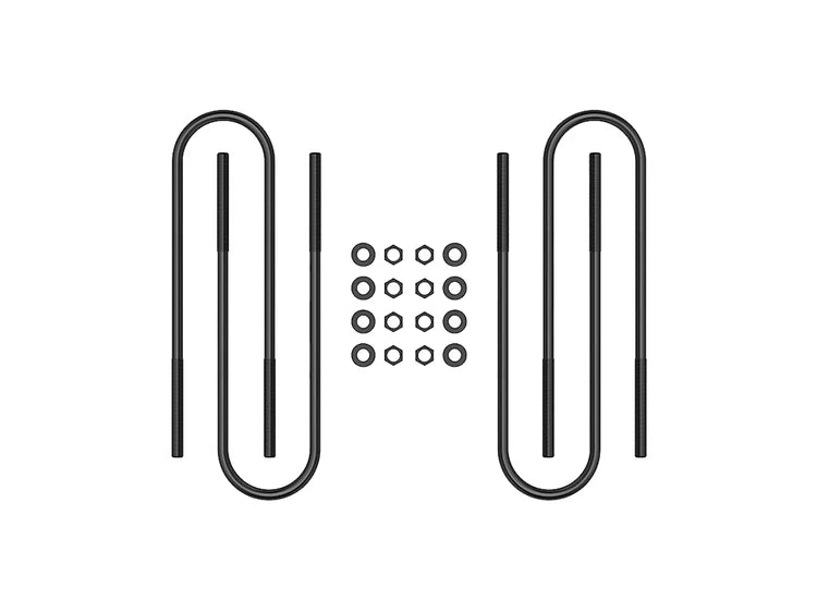 ICON 37023 15" Rear U-Bolt Kit | 1999-2010 Ford F250/F350 Super Duty DRW