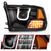 ANZO 111270 Black Projector U-Bar Headlights | 2010-2018 Dodge RAM 2500/3500 6.7L Cummins