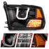 ANZO 111270 Black Projector U-Bar Headlights | 2010-2018 Dodge RAM 2500/3500 6.7L Cummins