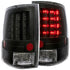 ANZO 311144 Black LED Tail Lights | 2010-2018 Dodge RAM 2500/3500 6.7L Cummins