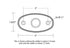 Rigid 480343 A-Series LED Light Low Power Amber Black Housing Single | Universal