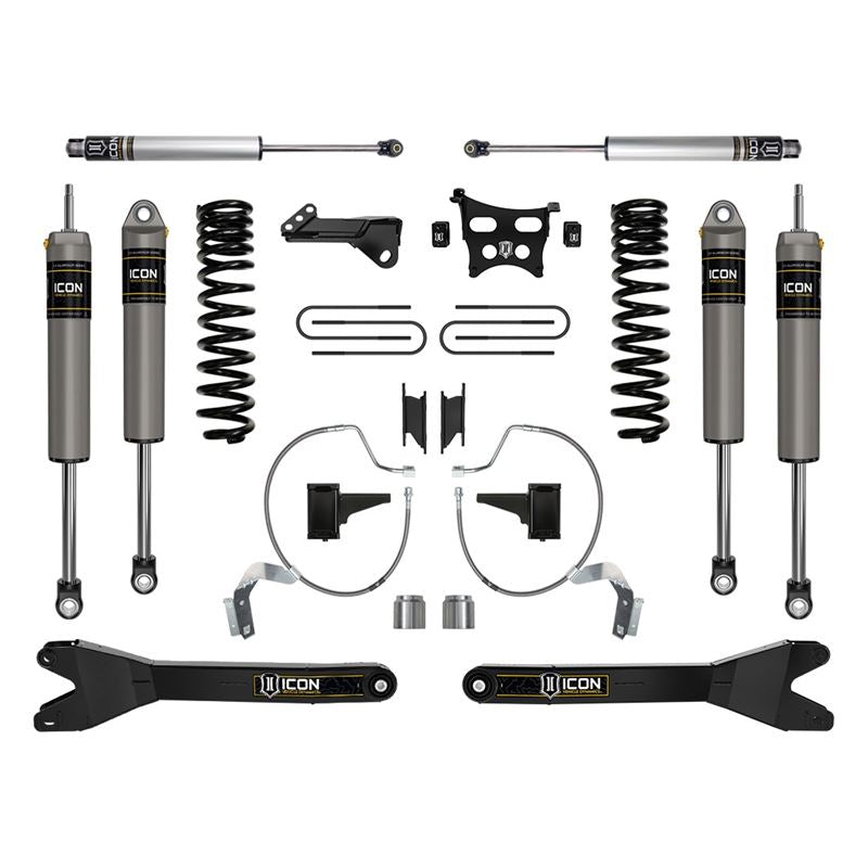 ICON K65912R 4.5" Lift Stage 3 Suspension System Kit w/ Radius Arms (Gas) | 2023-2025 Ford F250/F350 Super Duty