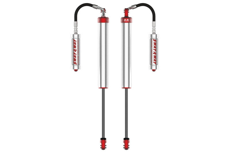 aFe 302-0056-12 Sway-A-Way 2.5 Rear Shock Kit with Remote Reservoirs 4-6 inch Lift | 2017-2023 Ford F250/F350 Powerstroke 4WD