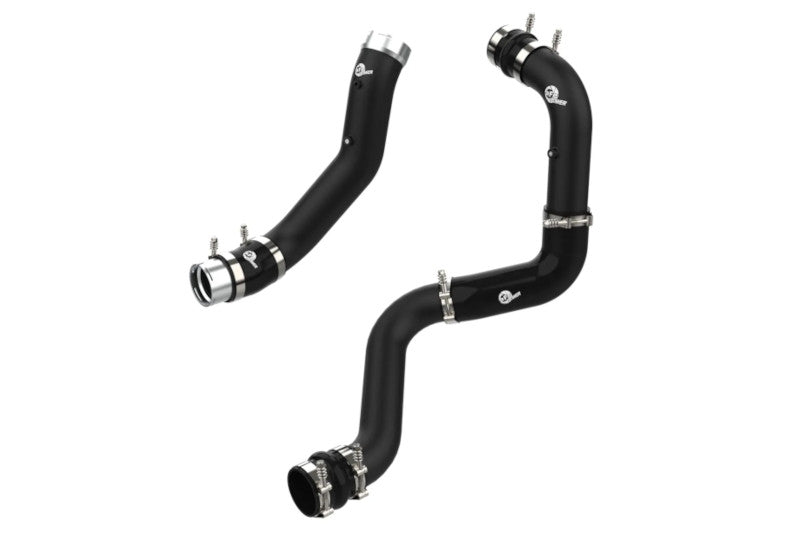 aFe 46-20444-B BladeRunner 3 inch Aluminum Hot & Cold Charge Pipe Kit | 2020-2023 GM Silverado/Sierra 2500HD/3500HD 6.6L Duramax L5P