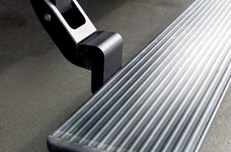 AMP Research 75130-01A Extension Bracket For PowerSteps | 1999-2016 Ford F250/F350 / 2003-2019 Dodge RAM 2500/3500