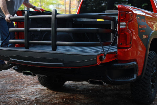 AMP Research 74815-01A BedXtender HD Max Black | 2007-2019 GM Silverado 2500HD/3500HD