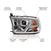 ANZO 111405 Chrome Projector Plank-Style Headlights | 2009-2018 Dodge RAM 2500/3500 6.7L Cummins
