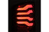 AlphaRex 620010 PRO Series Jet Black LED Tail Lights | 2014-2019 GM Silverado/Sierra 1500/2500HD/3500HD