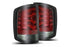 AlphaRex 620020 PRO Series Red Smoke LED Tail Lights | 2014-2019 GM Silverado/Sierra 1500/2500HD/3500HD
