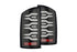 AlphaRex 641040 LUXX Series Black LED Tail Lights | 2007-2009 Dodge RAM 1500/2500/3500