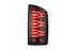 AlphaRex 641050 LUXX Series Alpha Black LED Tail Lights | 2007-2009 Dodge RAM 1500/2500/3500