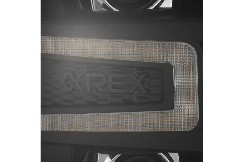 AlphaRex 880234 LUXX Series Black LED Projector Headlights | 2016-2018 Silverado 1500