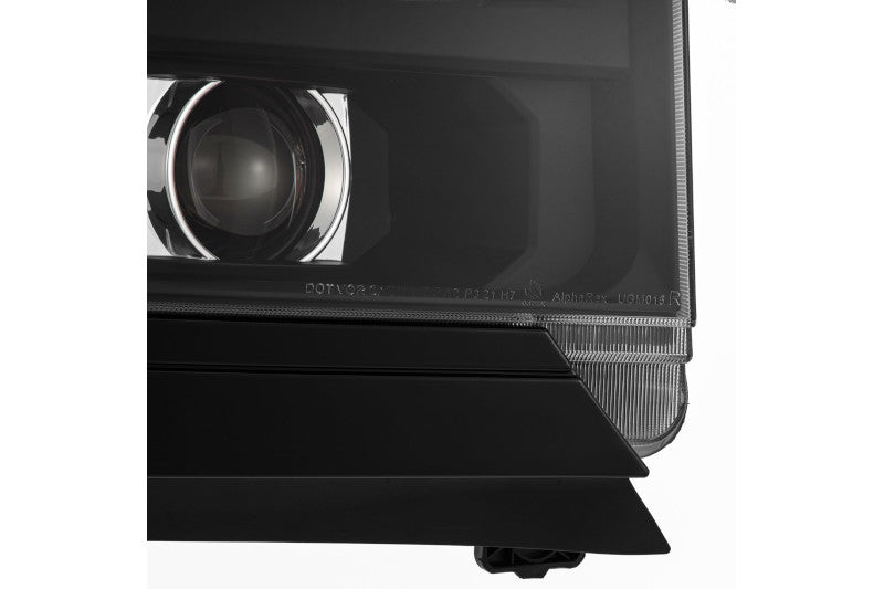 AlphaRex 880234 LUXX Series Black LED Projector Headlights | 2016-2018 Silverado 1500