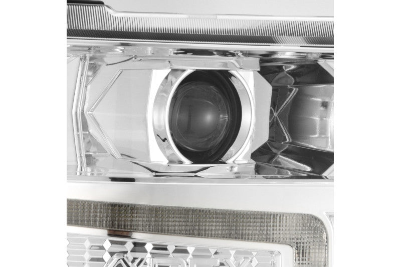 AlphaRex 880235 LUXX Series Chrome LED Projector Headlights| 2016-2018 Silverado 1500