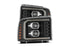 AlphaRex 880317 LUXX Series Black LED Projector Headlights | 2005-2007 Ford F250/F350
