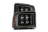 AlphaRex 880318 NOVA Series Alpha Black LED Projector Headlights | 2005-2007 Ford F250/F350