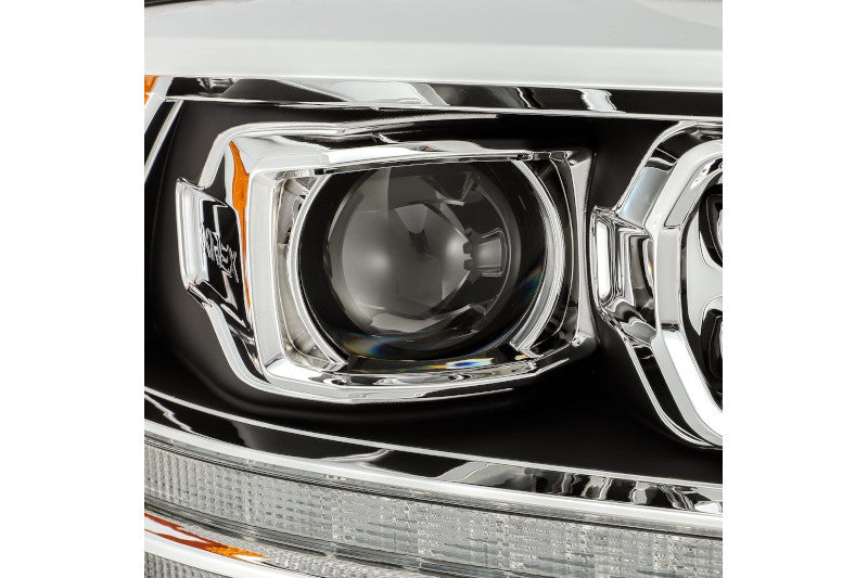 AlphaRex 880526 5th Gen LUXX Series Black LED Projector Headlights | 2009-2018 Dodge RAM 2500/3500