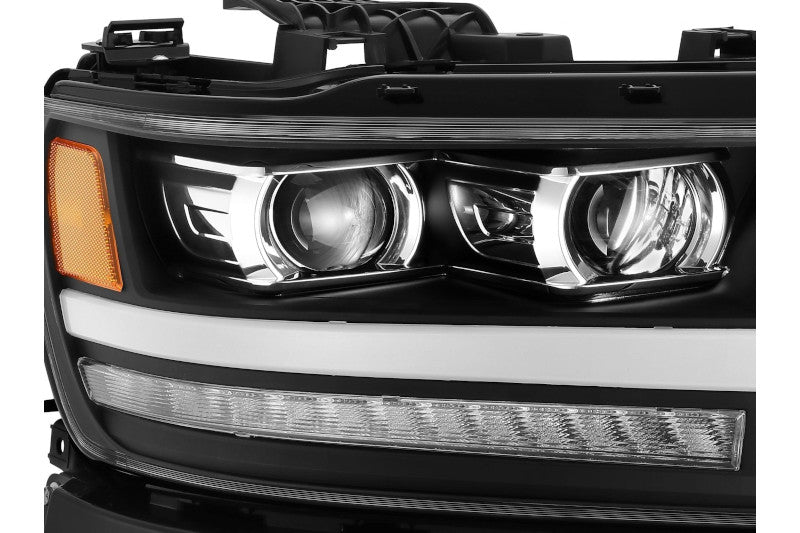 AlphaRex 880543 LUXX Series Black LED Projector Headlights | 2019-2023 RAM 1500