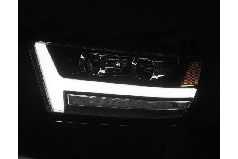 AlphaRex 880543 LUXX Series Black LED Projector Headlights | 2019-2023 RAM 1500