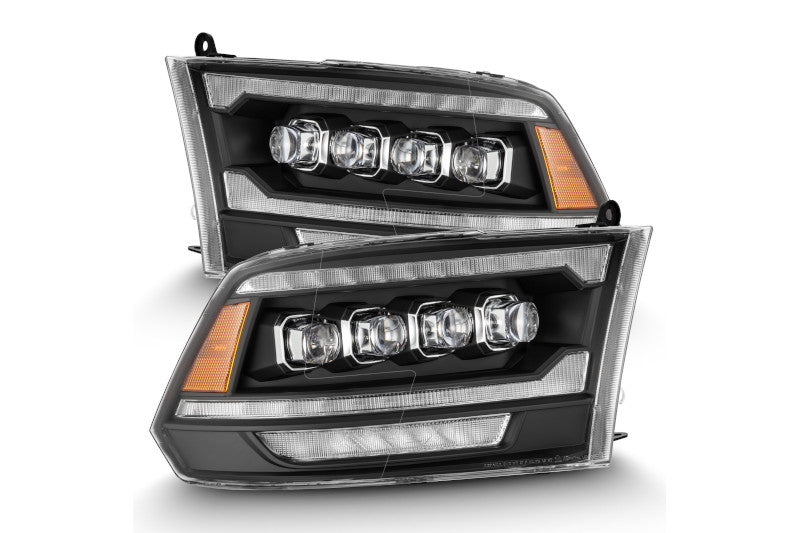 AlphaRex 880555 MK II NOVA Series Black LED Projector Headlights | 2009-2018 RAM 1500/2500/3500HD