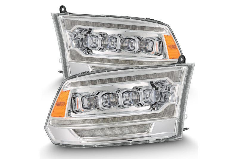 AlphaRex 880556 MK II NOVA Series Chrome LED Projector Headlights | 2009-2018 RAM 1500/2500/3500HD