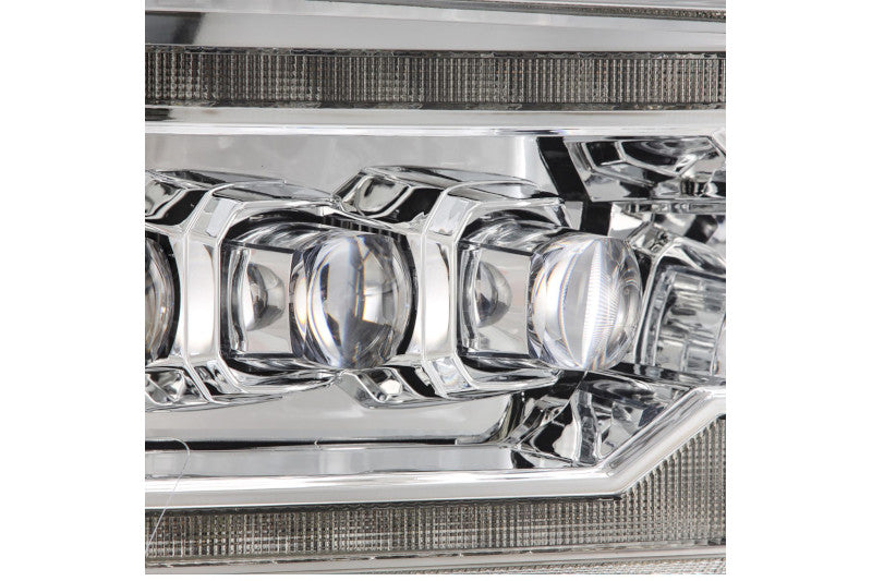 AlphaRex 880556 MK II NOVA Series Chrome LED Projector Headlights | 2009-2018 RAM 1500/2500/3500HD