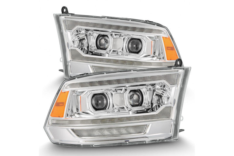 AlphaRex 880559 MK II LUXX Series Chrome LED Projector Headlights | 2009-2018 RAM 1500/2500/3500HD
