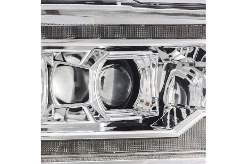 AlphaRex 880559 MK II LUXX Series Chrome LED Projector Headlights | 2009-2018 RAM 1500/2500/3500HD