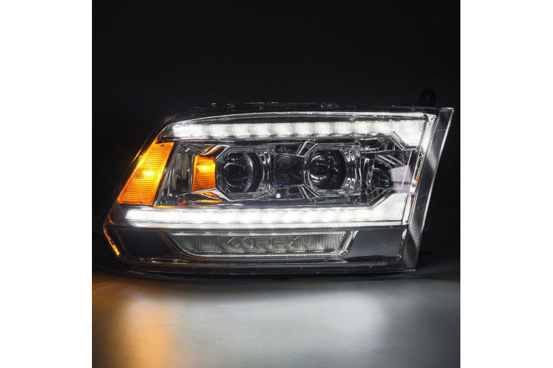 AlphaRex 880559 MK II LUXX Series Chrome LED Projector Headlights | 2009-2018 RAM 1500/2500/3500HD