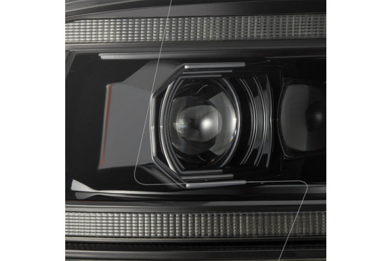 AlphaRex 880563 MK II PRO Series Alpha Black Halogen Projector Headlights | 2009-2018 RAM 1500/2500/3500HD