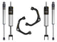 ICON K78351T Stage 1 Suspension Leveling System with Tubular UCAs - for 0-2" Lift | 2020-2026 GM Silverado/Sierra 2500HD/3500HD 6.6L Duramax