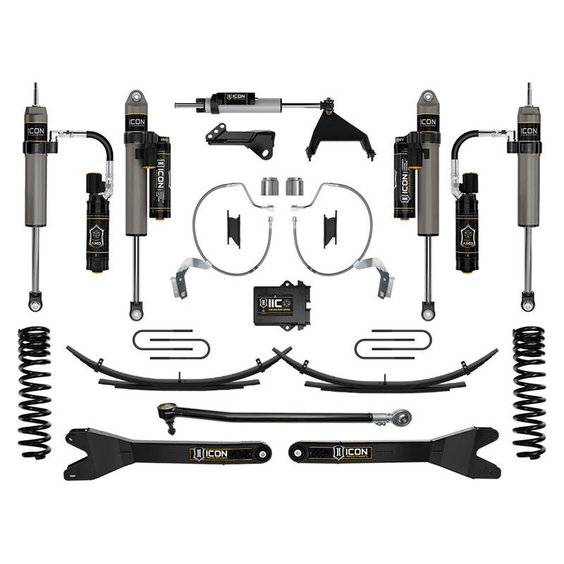 ICON K65907RL 4.5" Lift Stage 8 Suspension System Kit w/ Radius Arms & Expansion Packs | 2023-2025 Ford F250/F350 Super Duty DIESEL